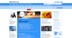 Desktop Screenshot of oblicua.com