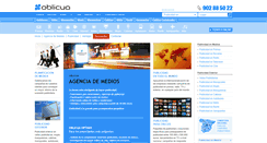 Desktop Screenshot of oblicua.es